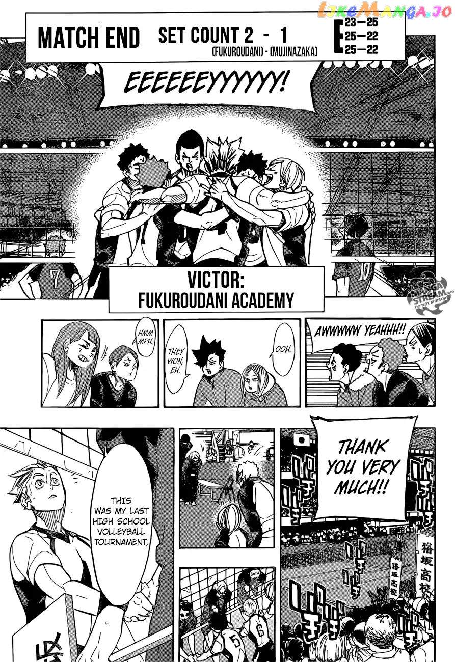Haikyuu!!, Chapter 337 image 09